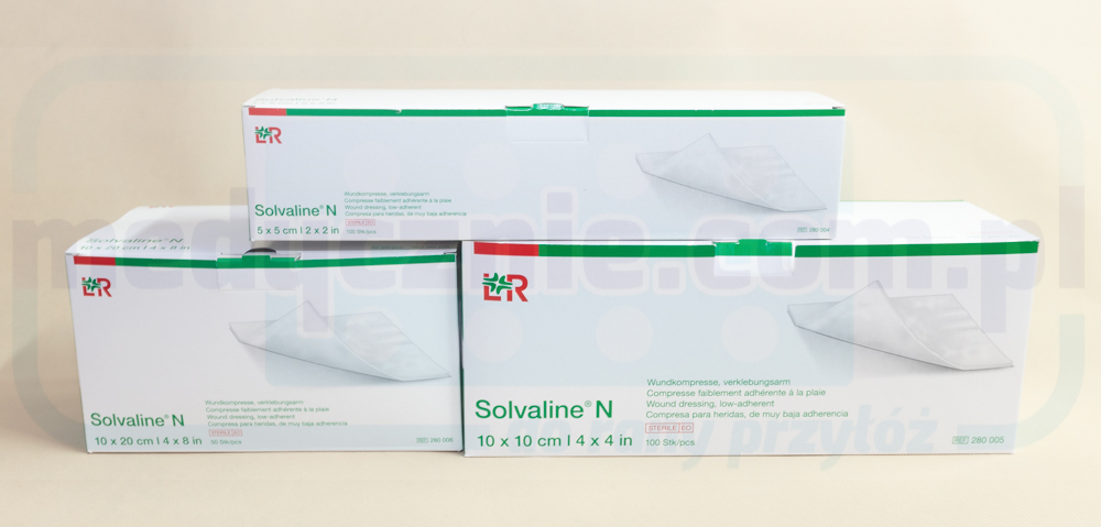 Пов'язка стерильна Solvaline N 10*10см 1шт